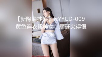 【新隐喻抄底】NYYCD-009 黄色连衣裙美女，屁缝夹得很深