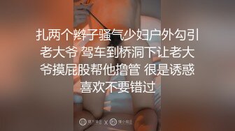 扎两个辫子骚气少妇户外勾引老大爷 驾车到桥洞下让老大爷摸屁股帮他撸管 很是诱惑喜欢不要错过