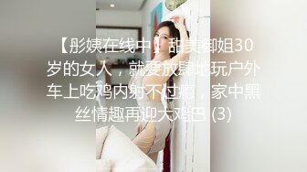 【彤姨在线中】甜美御姐30岁的女人，就要放肆地玩户外车上吃鸡内射不过瘾，家中黑丝情趣再迎大鸡巴 (3)