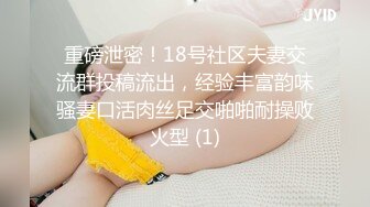 重磅泄密！18号社区夫妻交流群投稿流出，经验丰富韵味骚妻口活肉丝足交啪啪耐操败火型 (1)