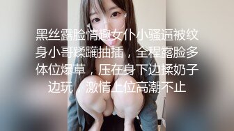 黑丝露脸情趣女仆小骚逼被纹身小哥蹂躏抽插，全程露脸多体位爆草，压在身下边揉奶子边玩，激情上位高潮不止